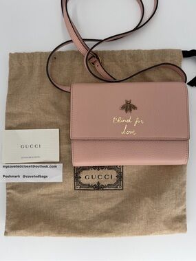 Gucci ‘Blind for Love' Crossbody with Bee Detail w/Dust Bag and Entrupy COA